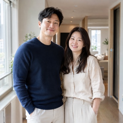 서울 성동구 아파트 15평 시공 고객 이OO 씨 부부
